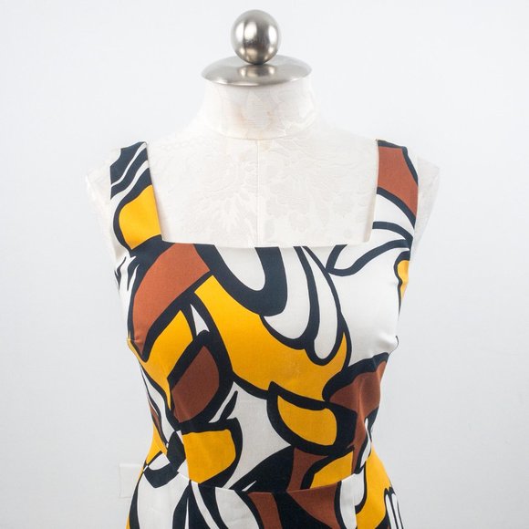 David Meister 4 Pucci-Style Print Sheath Dress - Picture 5 of 13